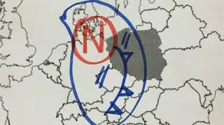 Intensywne opady deszczu są związane z niżem znad Niemiec