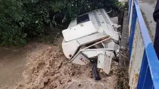 Interwencje na terenie powiatu myślenickiego (PSP Myślenice)