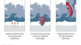 Jak powstaje tornado? (Maria Samczuk/PAP/DPA)