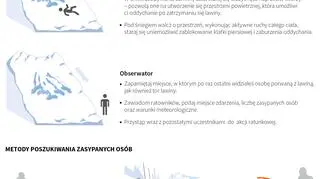 Jak przetrwać lawinę? (Małgorzata Latos/PAP)