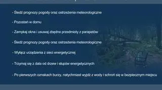 Jak zachować podczas nawałnicy? 