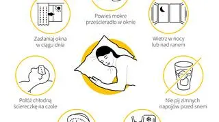 Jak zasnąć podczas upału (Maciej Zieliński/PAP)