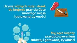 Jedz bezpiecznie (tvnmeteo.pl za WHO)
