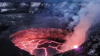 Jezioro lawy wulkanu Kilauea