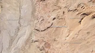  Kissing Camel Ridge na Wyżynie Kolorado (NASA)