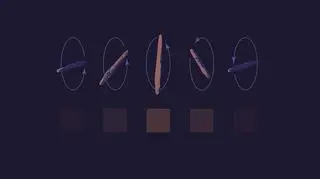 Koziołkujący ruch Oumuamuy (NASA/JPL-Caltech)