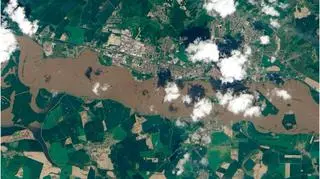 Łaba - czerwiec 2013 (NASA)