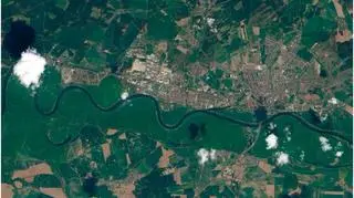 Łaba - maj 2013 (NASA)