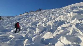 Lawina w czeskich Karkonoszach. Długa na kilometr
