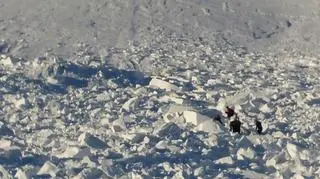 Lawina w czeskich Karkonoszach. Długa na kilometr