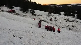 Lawina w czeskich Karkonoszach. Długa na kilometr