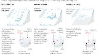 Lawiny (PAP/DPA/Maria Samczuk, Maciej Zieliński)