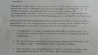 List do Dextera od NASA (IMGUR / Katrina Anderson)