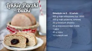 Lista składników na pączki śniadaniowe