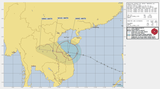 Lokalizacja burzy tropikalnej Noul (JTWC)