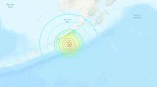Lokalizacja trzęsienia ziemi (USGS)