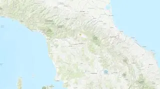 Lokalizacja trzęsienia ziemi (USGS)