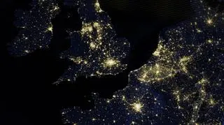 Londyn nocą / NASA