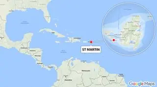 Lotnisko Princess Juliana znajduje się na wyspie  Sint Maarten/Saint-Martin
