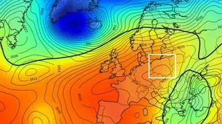 Mapa ciśnienia, prognoza na czwartek 29.12.2016 r. (www.metcheck.com)