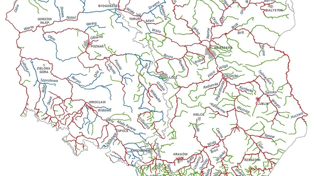Mapa rzek
