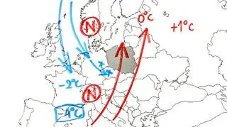 Masy powietrza nad Europą