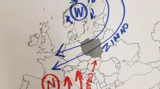 Masy powietrza nad Europą