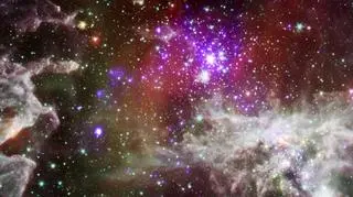 Mgławica Pacman/NASA/CXC/CfA/S.Wolk; NASA/JPL/CfA/S.Wolk