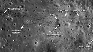 Miejsce lądowania Apollo 17/NASA