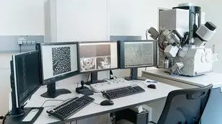 Mikroskop elektronowy FIB/SEM HELIOS NANOLAB 450HP (FEI)