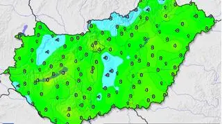 Minimalna temperatura w środę o godzinie 8 czasu lokalnego (met