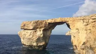 Most skalny Azure Window na Malcie (fot. Sebastian Kucharski)