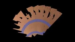 Mozaika obszaru roboczego sondy InSight (NASA/JPL-Caltech)