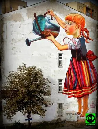 Mural w Białymstoku (autor: Kontakt 24/~luk_91)