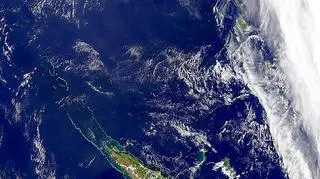 Na północny zachód od Nowej Kaledonii powinna leżeć wyspa widmo (NASA)
