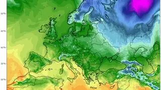 Na wschodzie Europy rozleje się chłód (ClimateReanalyzer
