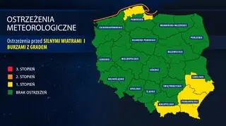 Na Wybrzeżu wieje silny wiatr