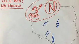Nad północą Polski mogą występować ulewy