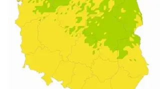 Najbardziej prawdopodobna klasa średniej temperatury powietrza w sierpniu 2020 r