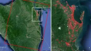 Najbardziej zniszczone rejony w Tacloban