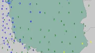 Najniższa wartość temperatury 5 maja (wetteronline.de)