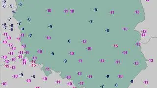 Najniższe wartości temperatury w sobotę (wetteronline.de)