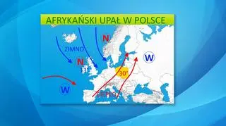 Napłyną ciepłe masy powietrza z południa