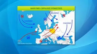 Napłynie cieplejsze powietrze