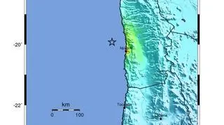 Naukowcy w chile oszacowali trzesienie na ok. 6,4 w skali Richtera
