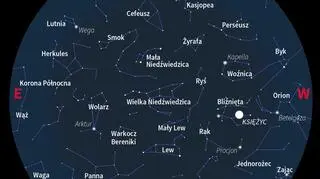 Niebo w marcu (Małgorzata Latos/PAP)