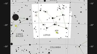 Nietypowa podwójna gwiazda w gwiazdozbiorze Lepus (eso.org)