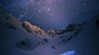 Niezwykłe zdjęcie w górskiej scenerii