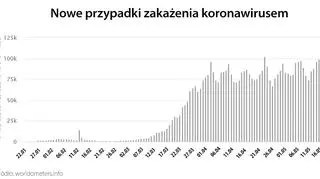 Nowe przypadki zakażenia koronawirusem (tvnmeteo