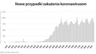 Nowe przypadki zakażenia koronawirusem (tvnmeteo